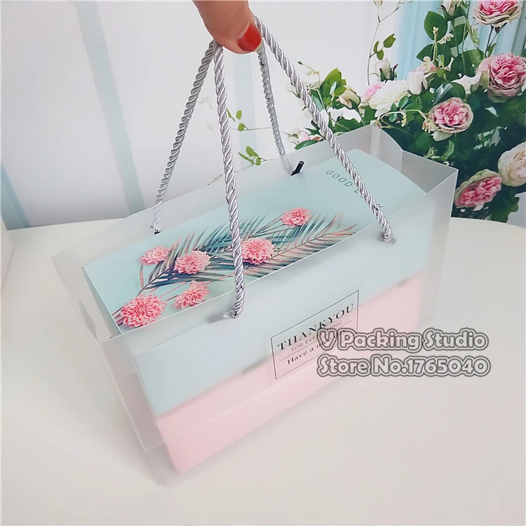 Подарочная коробка длиной 22 5x9x6 см картонные коробки для еды пирожных печенья
