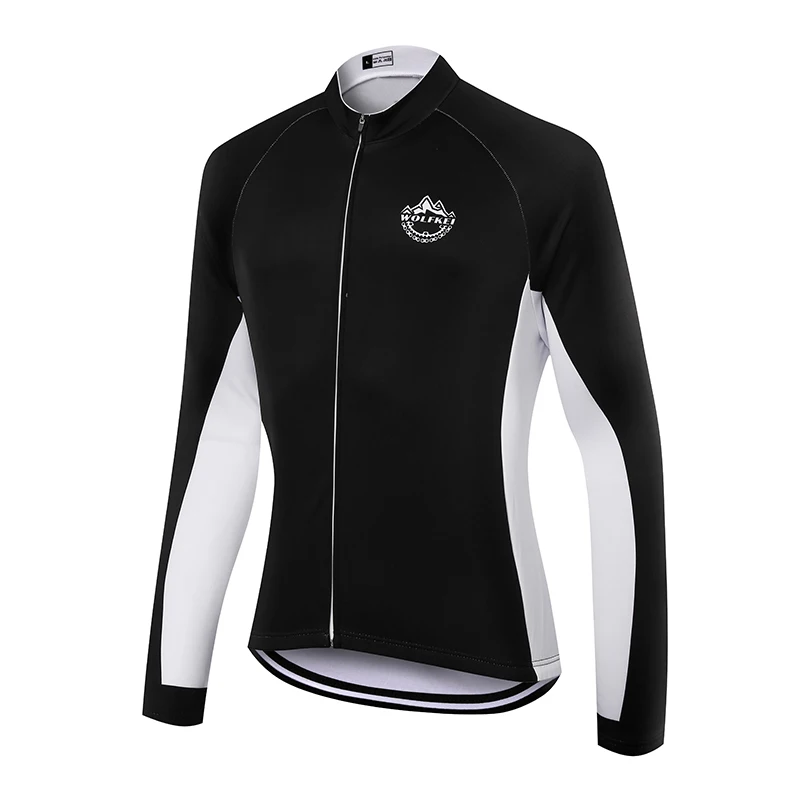 Велосипедная одежда Ropa Ciclismo WOLFKEI белый черный горный велосипед Майо Зимняя