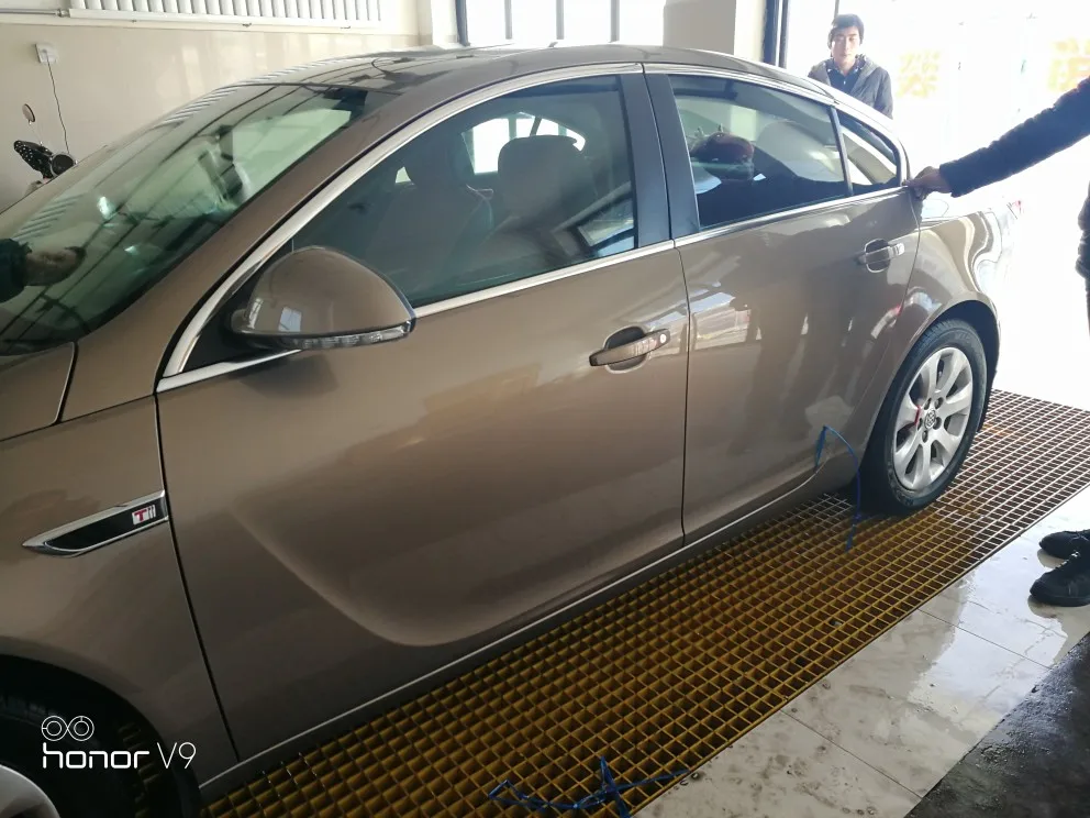 Lsrtw2017 304 нержавеющая сталь окна автомобиля планки для buick regal 2008 2009 2010 2011 2012 2013 Opel Insignia