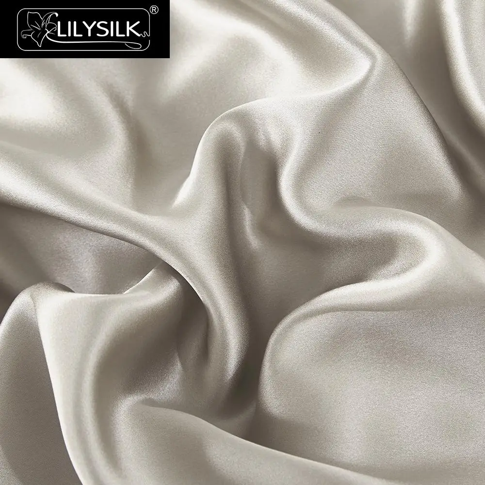 Lilysilk Шёлковый пододеяльник бесшовный роскошный 25 Момми натуральный шелк Малбери