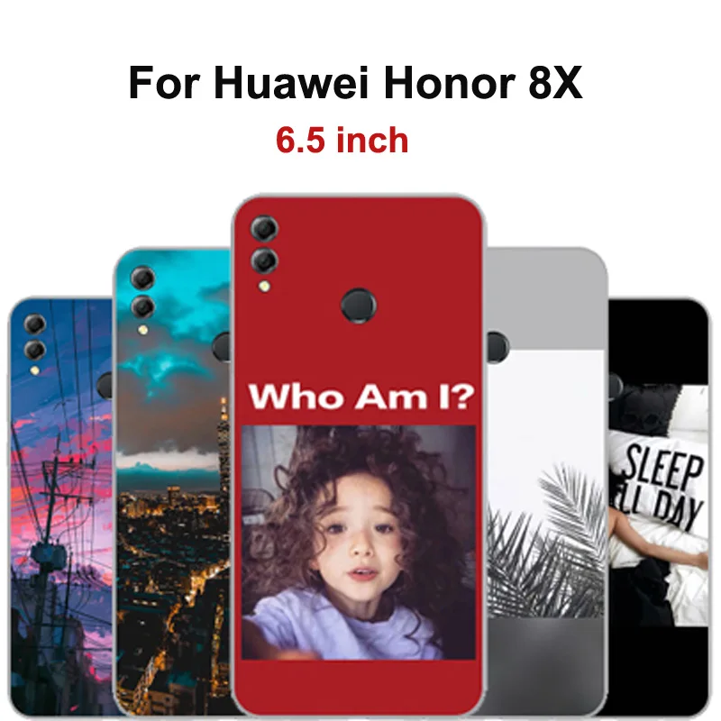 Чехол для телефона Huawei Honor 8X чехол с функцией ночного видения Ударопрочный Мягкий