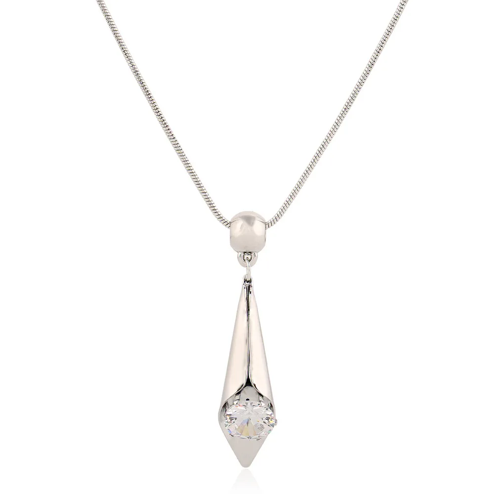 Модные креативные капли воды циркон Ювелирные наборы для Для женщин свадебные