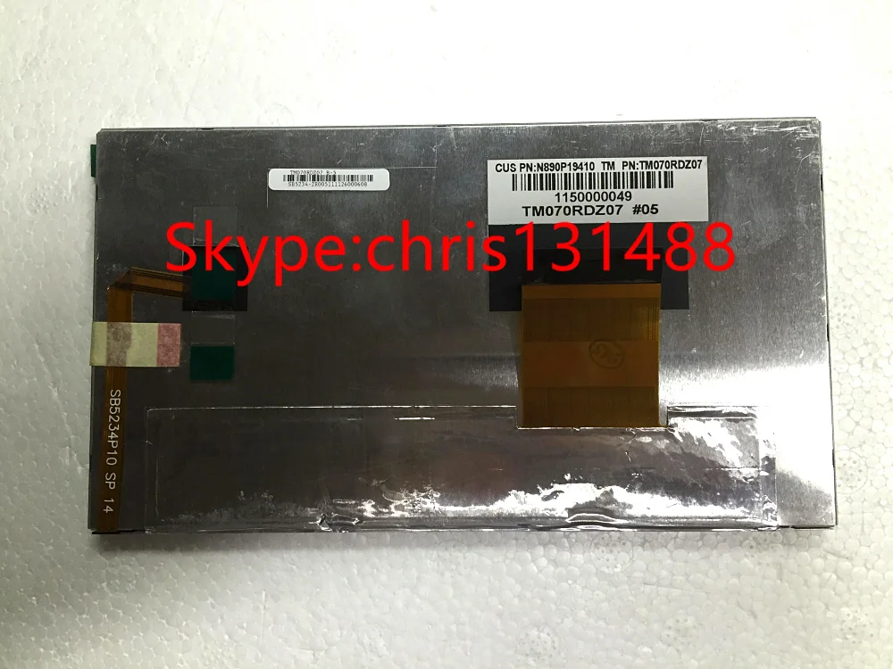 Оригинальный ЖК-дисплей TM070RDZ07 7 дюймов 800*480 для автомобилей mitsushe GPS/DVD TIANMA |