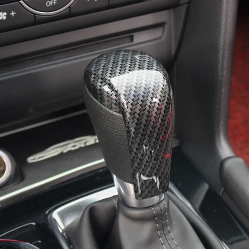 Накладка из углеродного волокна красного цвета LHD/R черная и Матовая Серебристая