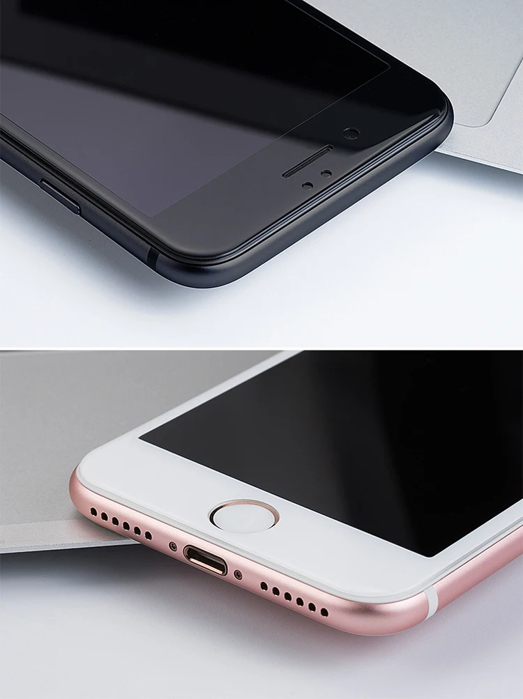 Wangcangli 3D экран протектор для iPhone 7 8 Стекло Красный Полное покрытие закаленное стекло для iPhone 6 6s Защитное стекло для экрана