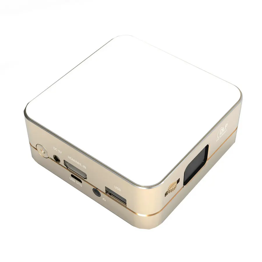 Подарок 8 ГБ USB диск горячие Продажи Новейшей MX96 Pico Mini LED HD WI-FI Micacast DLNA Видео