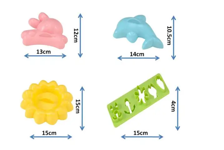 Сделай Сам изготовитель рицебола для завтрака Мультяшные животные кролик