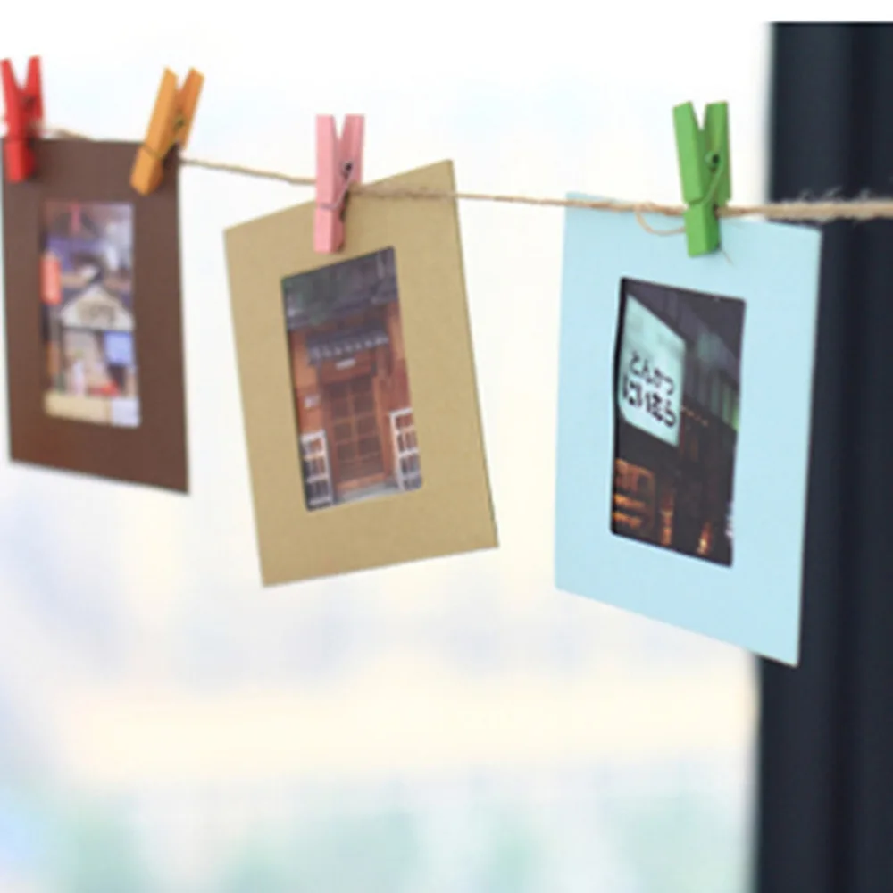 

Vintage Hanging LOVE Photo frame DIY Wall Hanging Photo Picture Frame Modern Photo Frame for picture Art Deco Murale Cadre