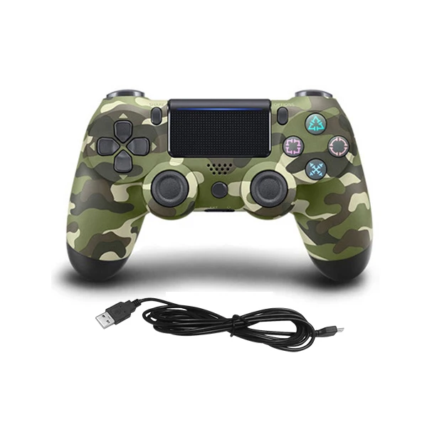 Camouflage green Геймпад для телефона dualshock 4 джойстик для телефона тригеры pubg pubg контроллер sega джостик для компьютера сега контроллер геймпад для андроид геймпад ps4 джостик для телефона джойстик триггеры приставка игровая - Цвет: Camouflage green