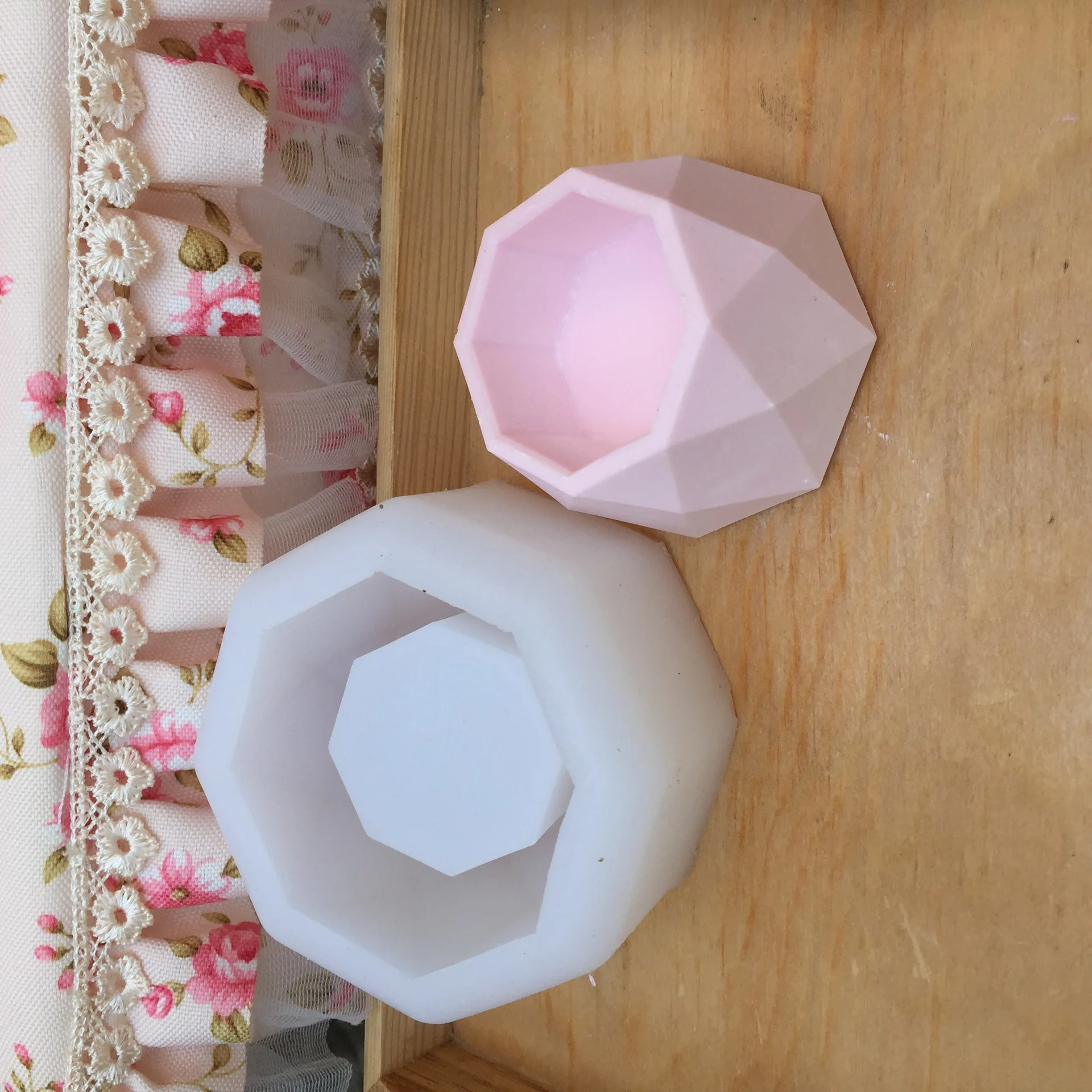 Силиконовая форма для изготовления суккулентных растений 3D цветочный горшок