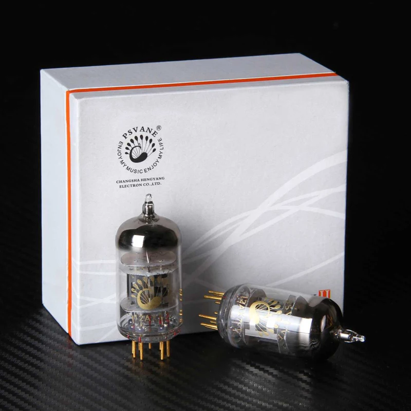 Новый 2 шт Psvane 12AX7 T (12AX7 12AX7B) подходящая пара вакуумных трубок Позолоченные булавки