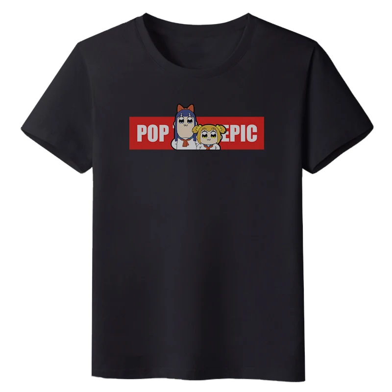 Поп команда EPIC Popuko тема Япония Аниме влюбленные Футболка пальто сделать