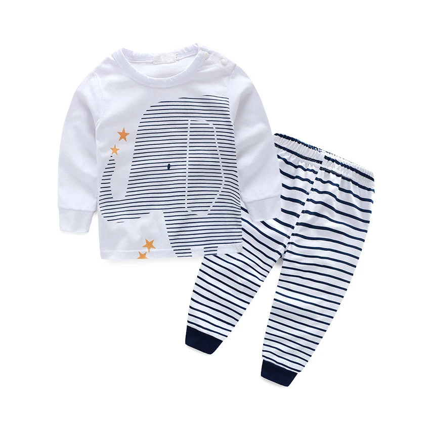 Одежда для новорожденных маленьких мальчиков Повседневная футболка Топ +