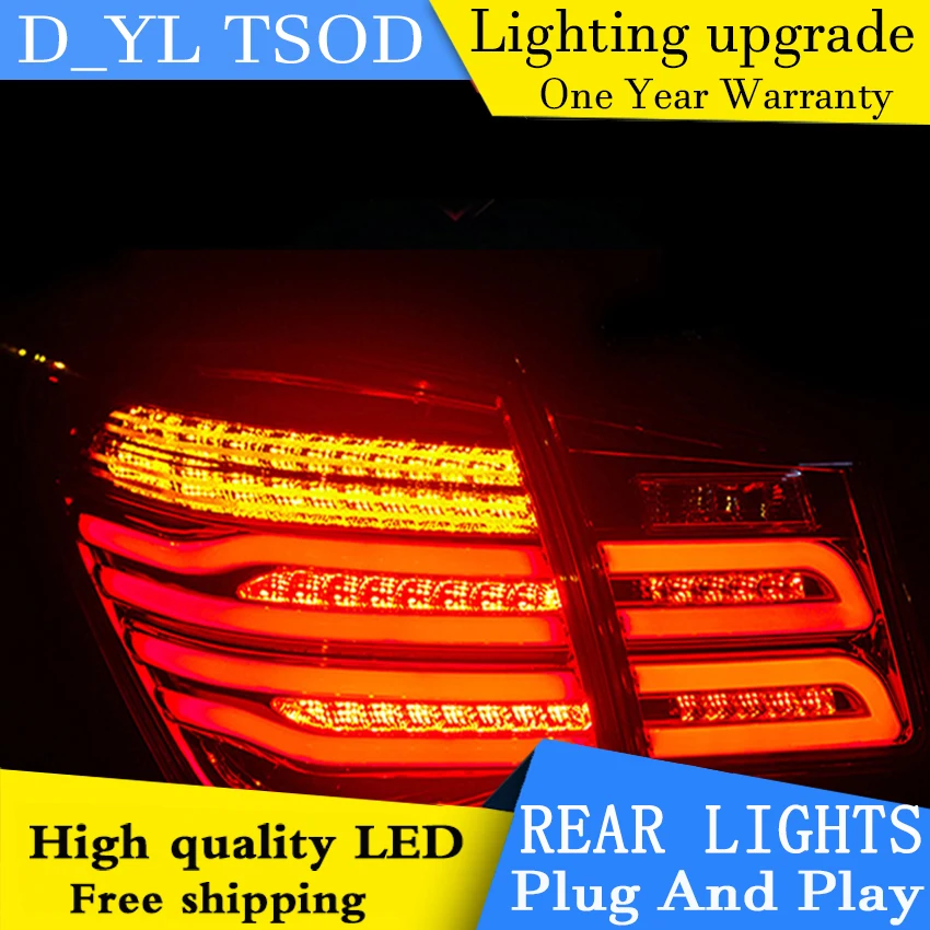 Автомобильный Стайлинг Cruze задние фары 2009 2014 светодиодный задний фонарь GLK LED DRL +