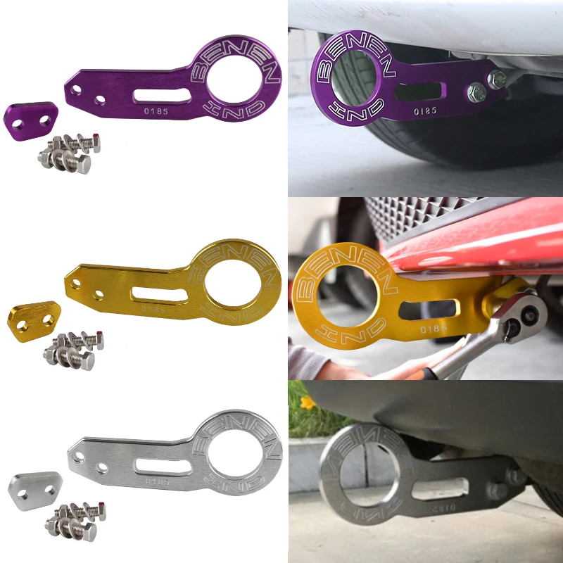 RASTP Универсальный задний буксировочный крюк Заготовка алюминиевый комплект для