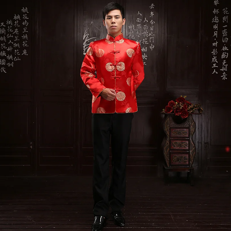 Женский Свадебный костюм туника в китайском стиле|tang suit|chinese tang suittops chinese |