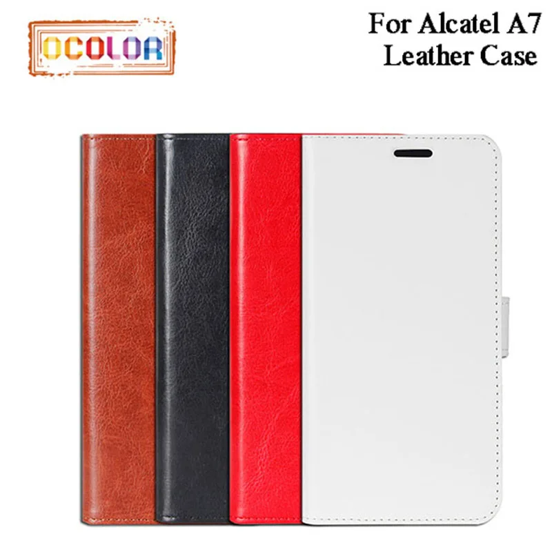 Ocolor для Alcatel A7 Filp до Бизнес кожаный чехол Обложка кредитных держатель карт кошелек сумка 5 дюймов телефона