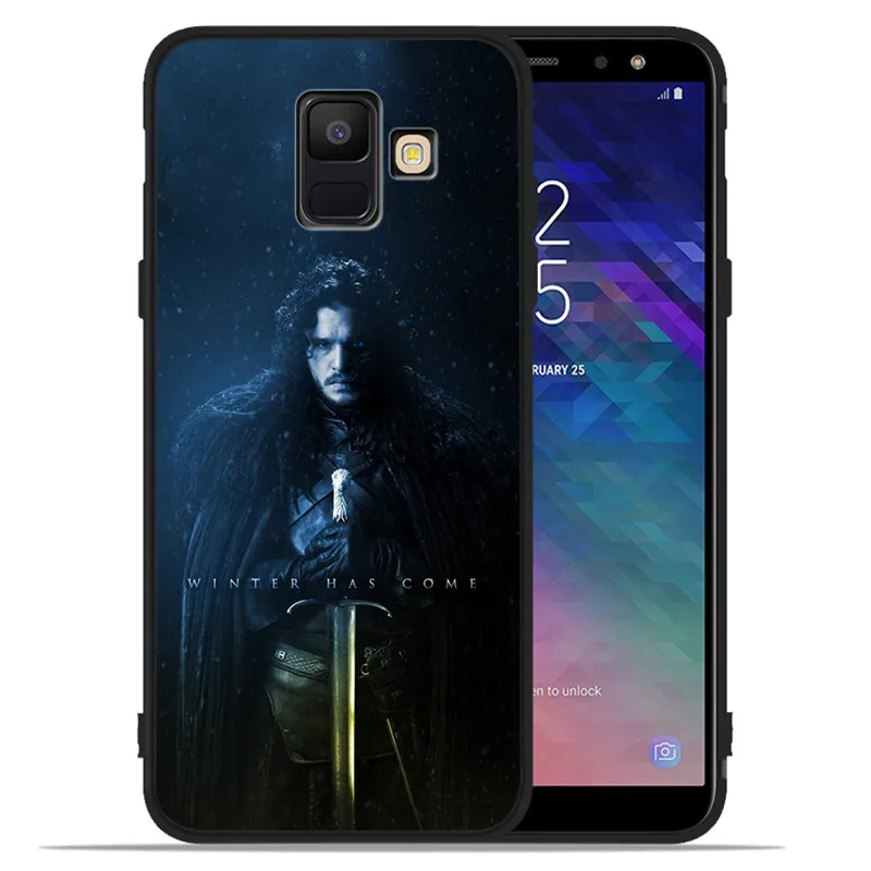 Игра престолов Daenerys Дракон Джон для samsung Galaxy A9 A8 A7 A6 A5 A3 J3 J4 J5 J6 J8 плюс чехол для телефона чехол Coque Etui мягкий
