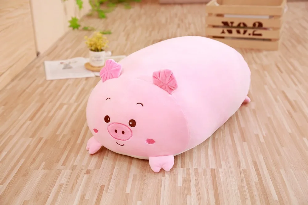 

New Cute Fat Dog Cat Totoro Penguin Pig Frog Plush Toy Stuffed Soft Animal Cartoon Pillow Lovely Christmas kids Toy good gift