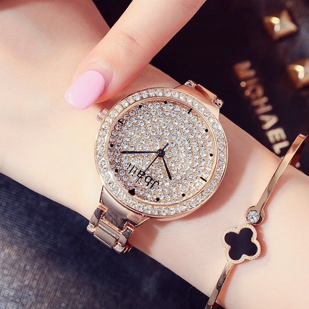 Роскошная женская мода часы-браслет высокого ранга качества силиконовые часы