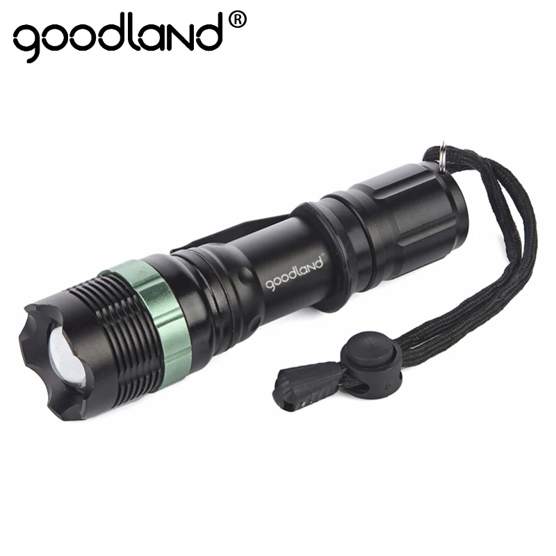 Goodland Q5 светодиодный фонарь светильник масштабируемый фонарик с 3 режимами 2000lm