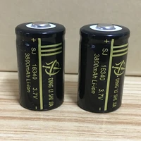 ding li shi jia 4pcs 16340 battery 3 7v rechargeable 3800mah lithium li ion battery cr123a batteries for laser pen cell