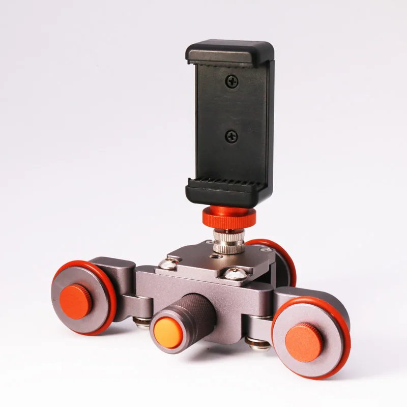 Ulanzi гибкие моторизованный Электрический autodolly 3 колеса шкива автомобиля видео