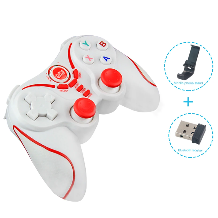 Беспроводной Bluetooth контроллеры геймпад для PS 3 контроллер смартфонов игровой