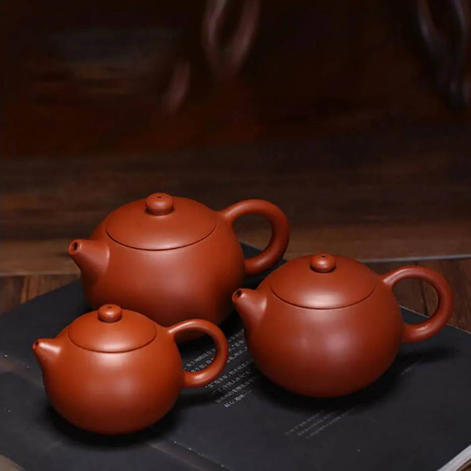 Красивый чайник из фиолетовой глины ручной работы xishi Yi Xing Zi Sha Hu горячая