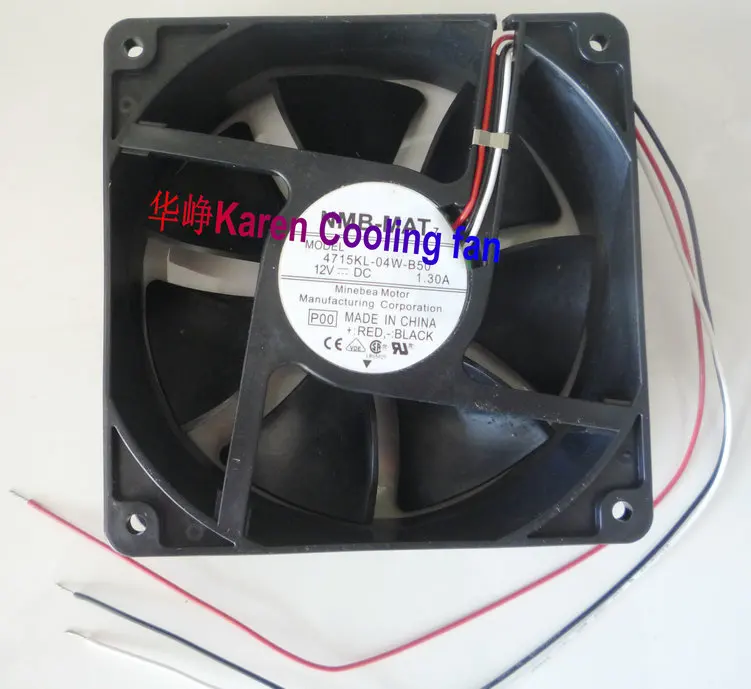 Новый оригинальный вентилятор охлаждения сигнализации для NMB 4715KL-04W-B59 P00 120*120*38 мм