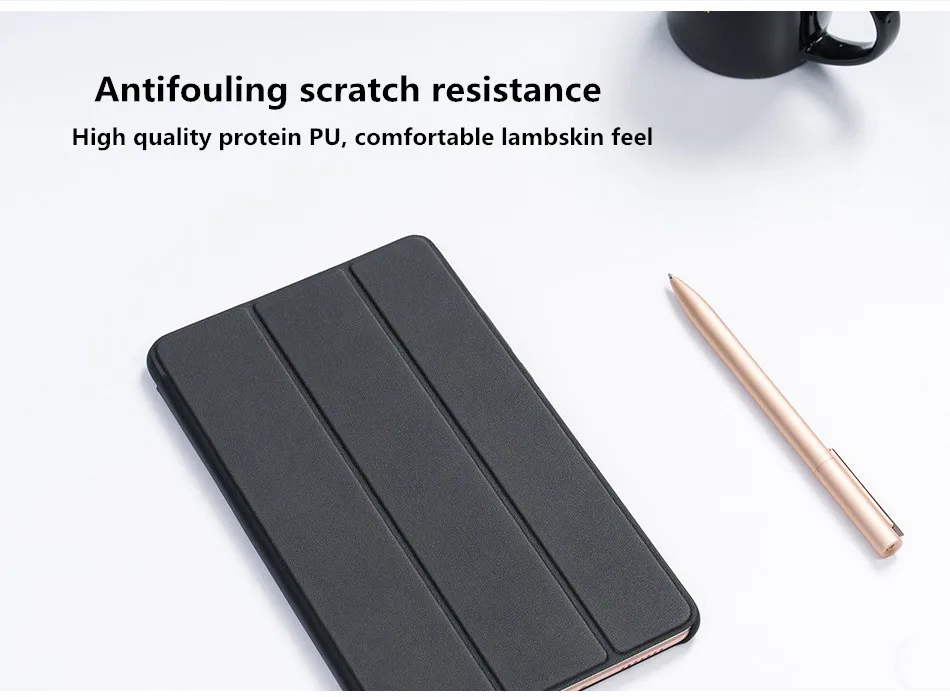 Новый тонкий магнитный Оригинальный чехол Xiaomi MiPad 4 8 0 2018 умный флип для планшета Mi