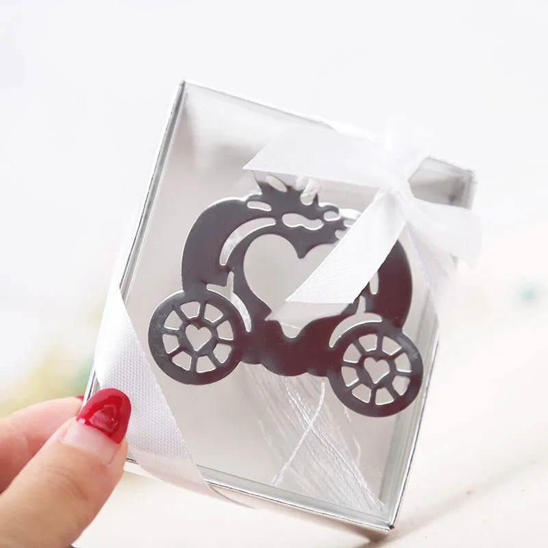 12 шт. Карета для Золушки в форме тыквы закладки свадьбы и Подарки товары сувениры