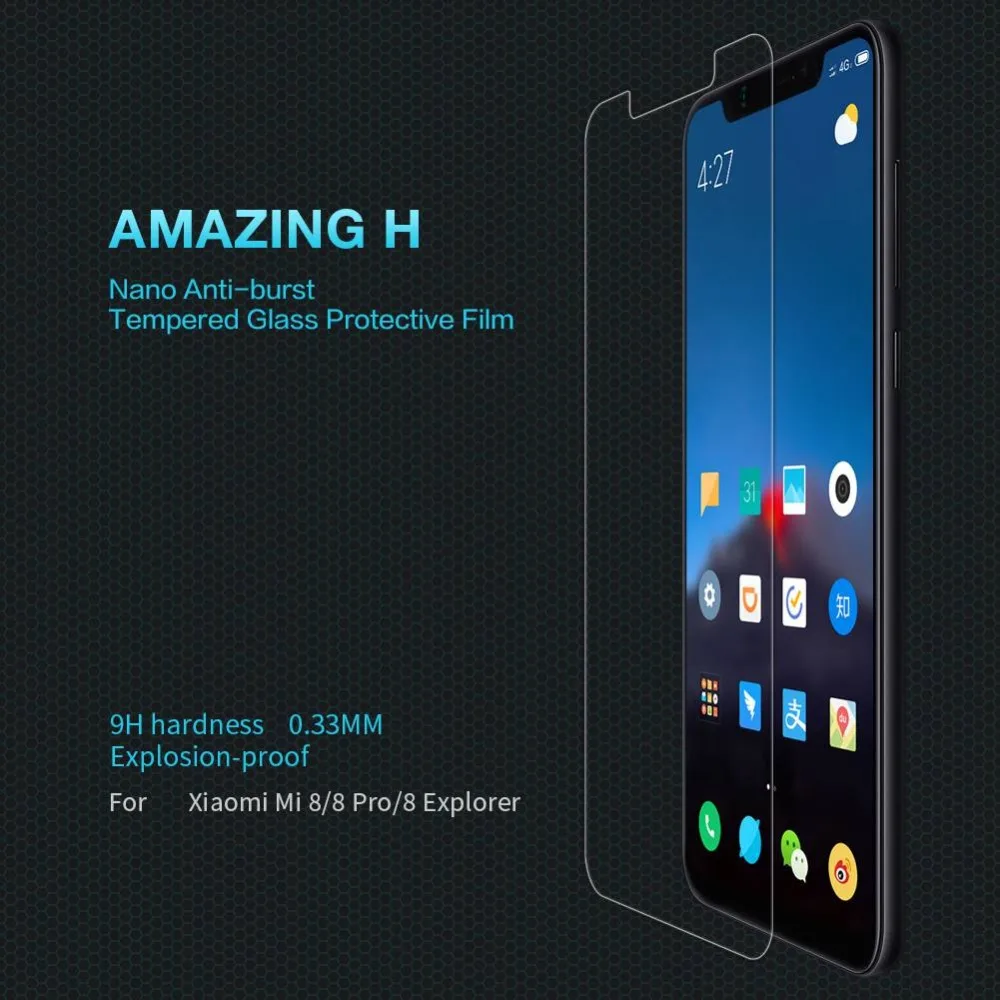 Для Xiaomi Mi 8 Защитное стекло для экрана 6 21 &quotзакаленное профессиональная защитная
