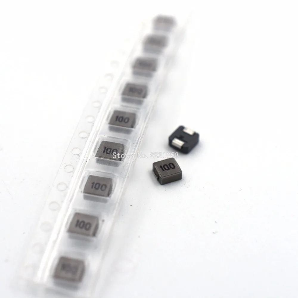 10 шт./лот 4*4*2 мм SMD силовой индуктор мкГн 100 индуктивность 0420|inductor 10uh|power inductorsmd power