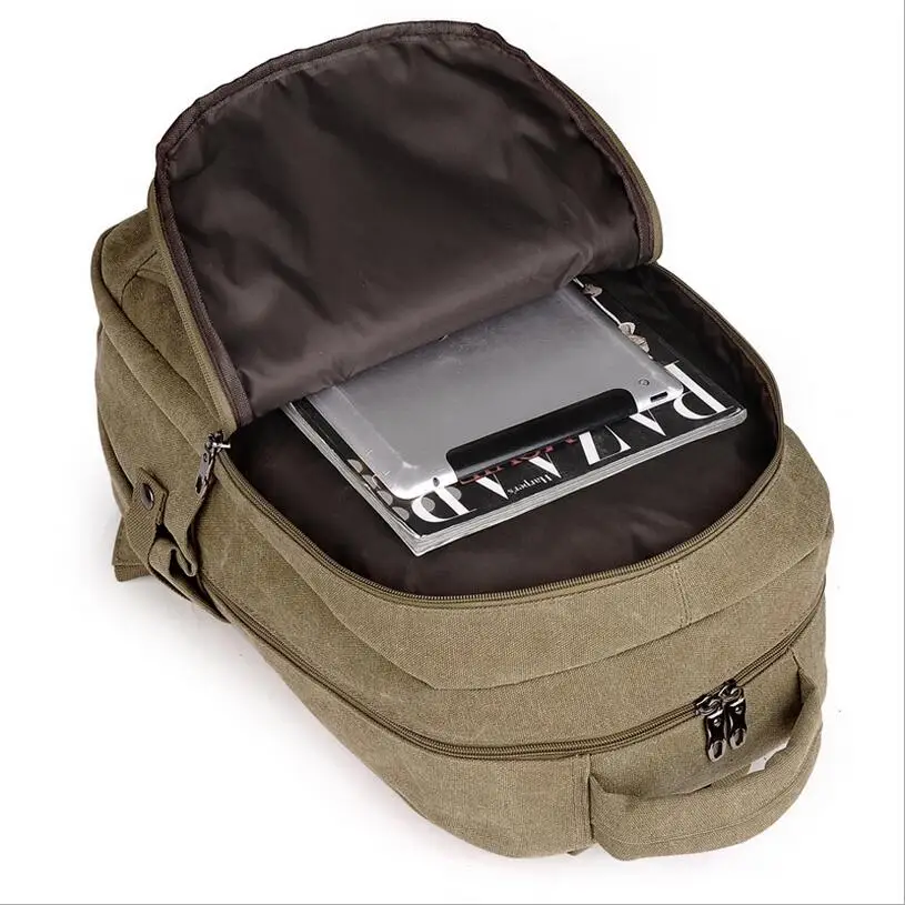 2016 Для мужчин мужской рюкзак Колледж школьные Сумки для подростков Винтаж Mochila