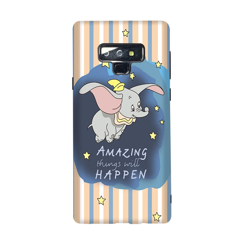 YHBBCASES для samsung Galaxy S10 5G S8 S9 Plus Мультяшные милые мягкие чехлы для samsung Note 10 8 9 Ретро чехол для телефона со слоном