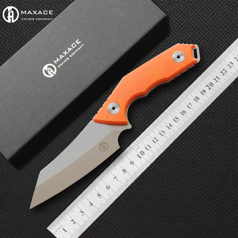 Нож MAXACE LEGION I с фиксированным лезвием лезвие D2 Ручка: цвет G10 тактическая оболочка