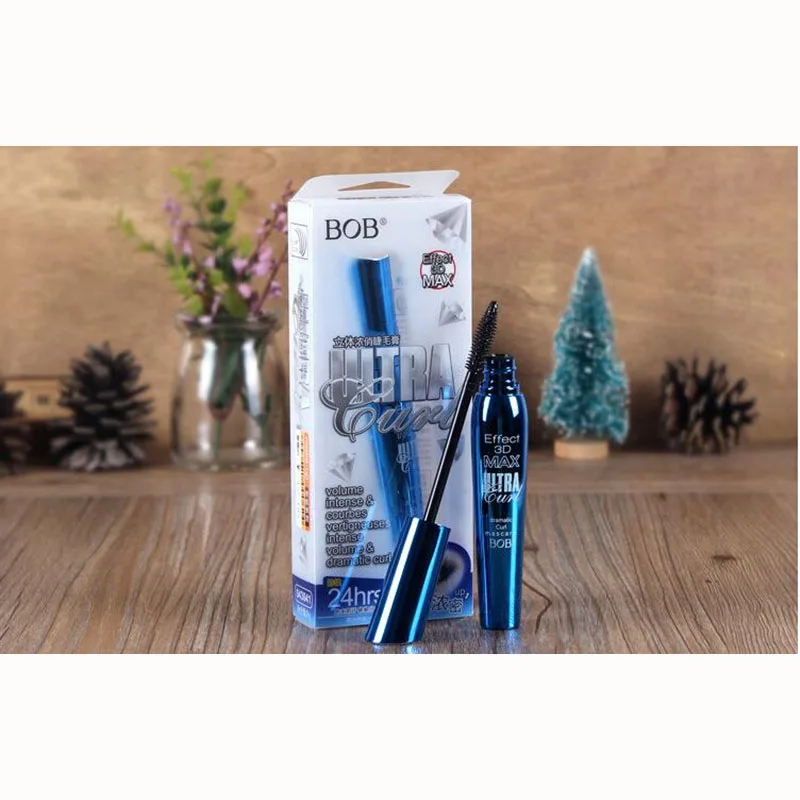 Новинка тушь для ресниц 3D макияж чернила гель натуральные волокна Водостойкая