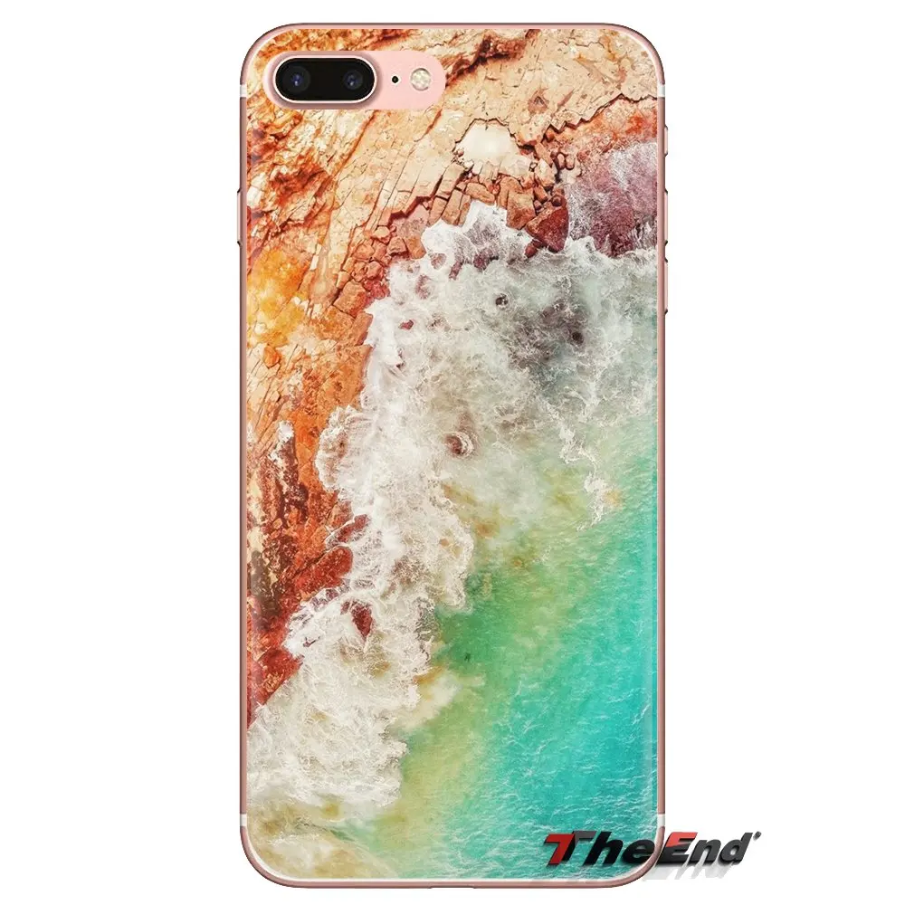 Для Samsung Galaxy J1 J2 J3 J4 J5 J6 J7 J8 Plus 2018 Prime 2015 2016 2017 прозрачные мягкие чехлы для пляжа woter