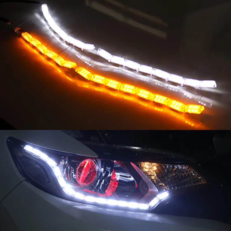 Для hyundai Solaris Accent I30 IX35 Elantra Santa Fe Getz Tucson I20 Sonata Coupe DRL сигнальный светильник поворота дневные ходовые огни