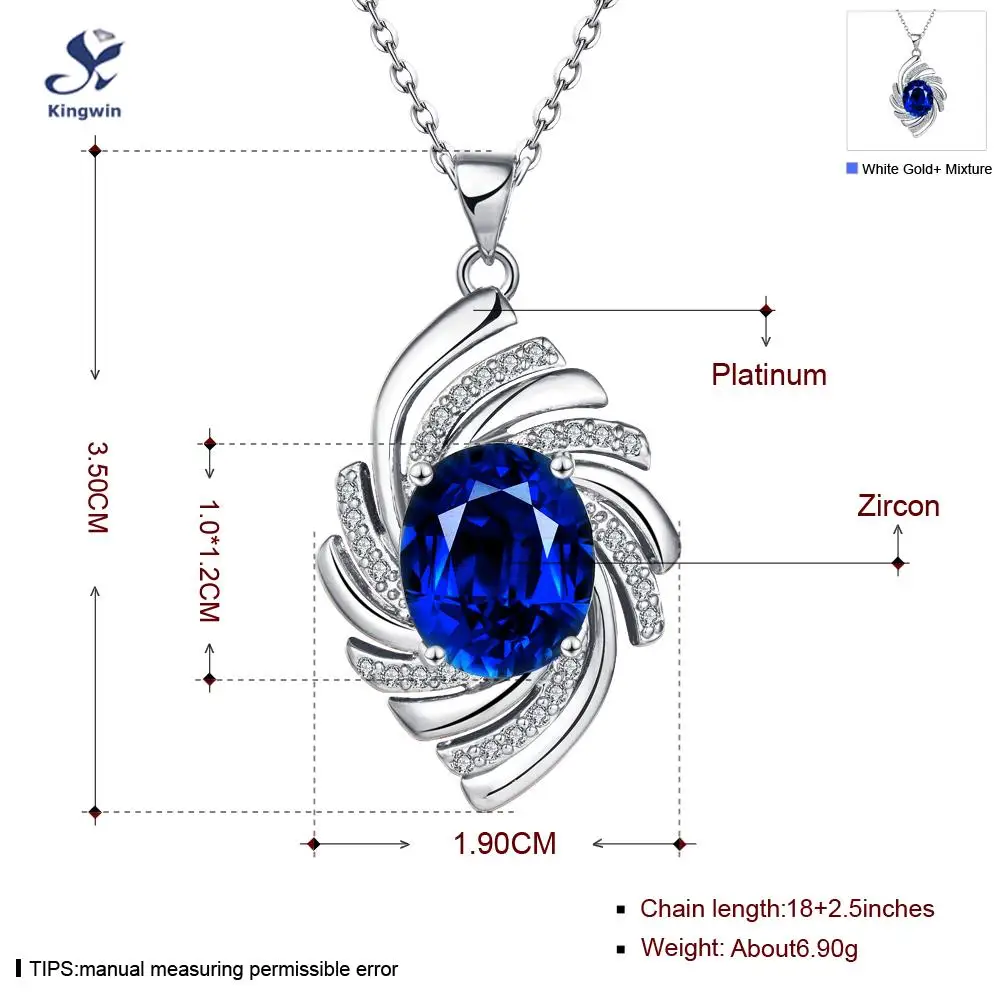 Синтетический красный женский кулон ожерелье розовое золото цвет с красивым