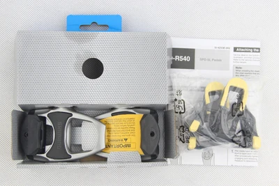 PD R540 велосипедные педали самоблокирующиеся SPD педали компоненты с использованием частей дорожного велосипеда - Цвет: silver
