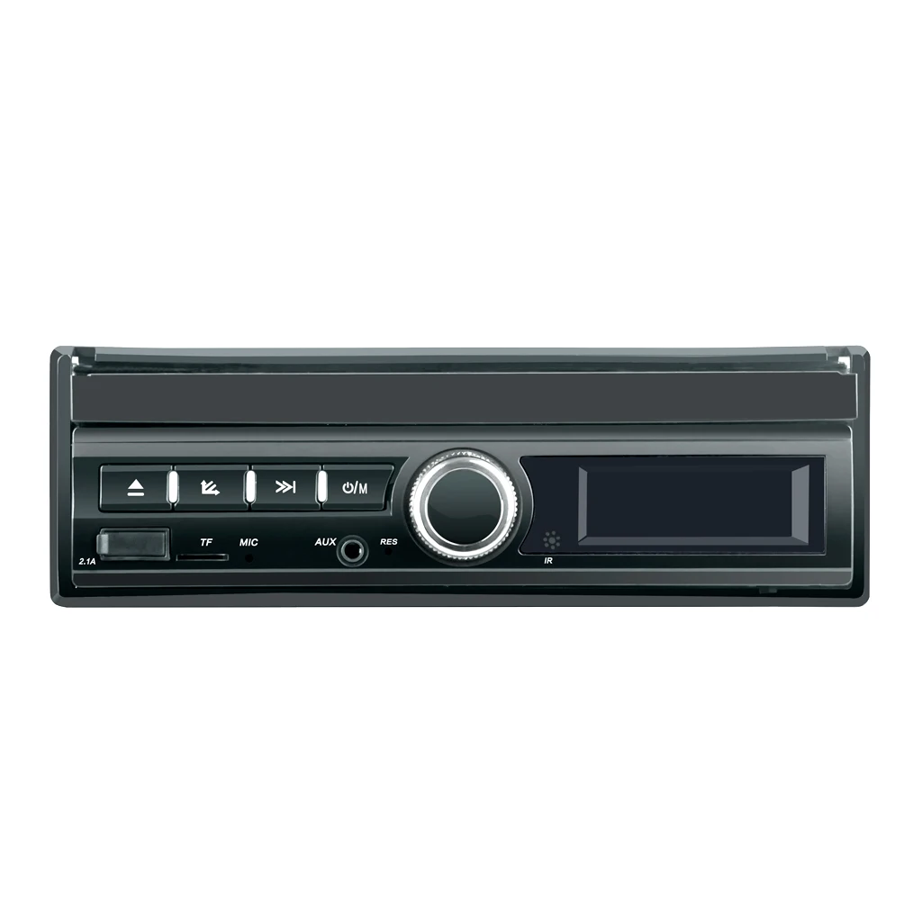 7 Inch Car Stereo Radio Player Retractable Press Screen Bluetooth Mp5 Player Support Rear View Camera(Camera Not Included