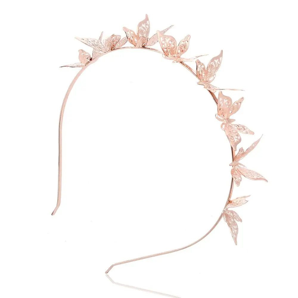 New three-dimensional butterfly headband cute hair accessories headdress gift AliExpress explosion style luxury retro | Украшения и