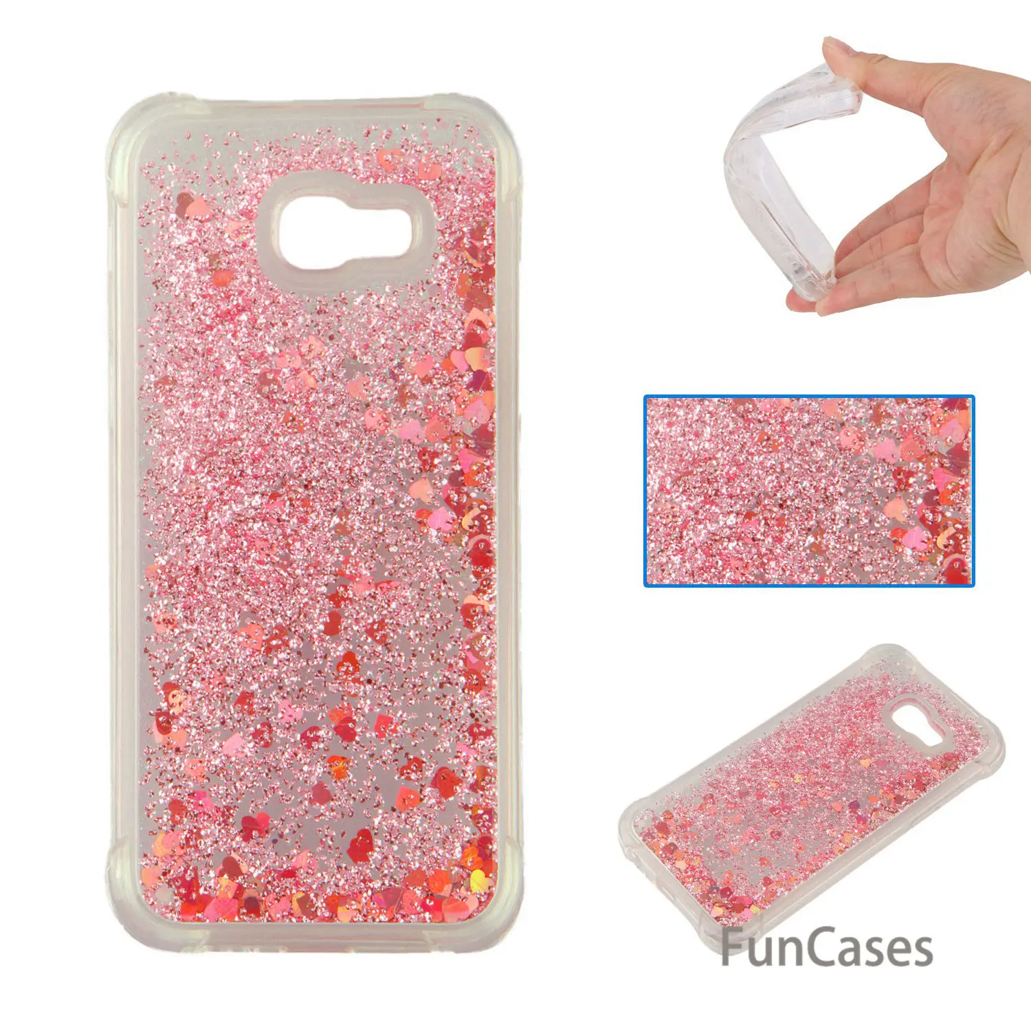 Liquid Case sFor Celular Samsung A320 Soft TPU Back Cover Protective Jewelled Phone Etui Galaxy A3 2017 Pho Ne | Мобильные телефоны