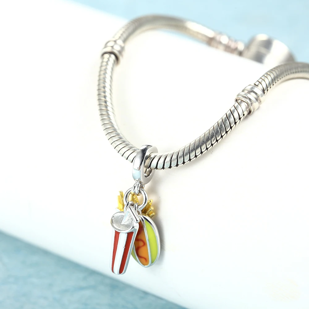 Женский браслет-талисман с бусинами из серебра 925 пробы | Украшения и аксессуары