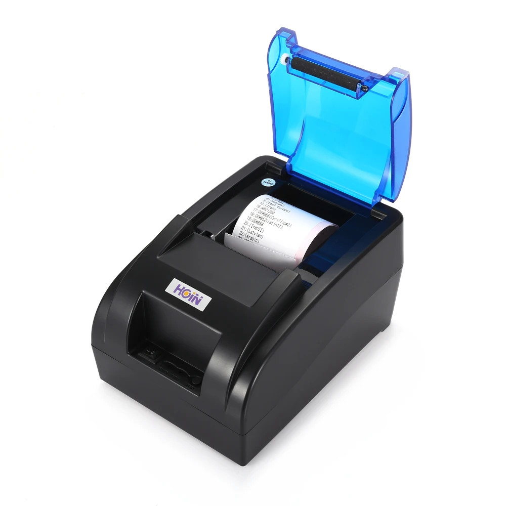 HOIN HOP H58 58 мм USB/Bluetooth термопринтер кассовый чековый принтер POS инструмент для