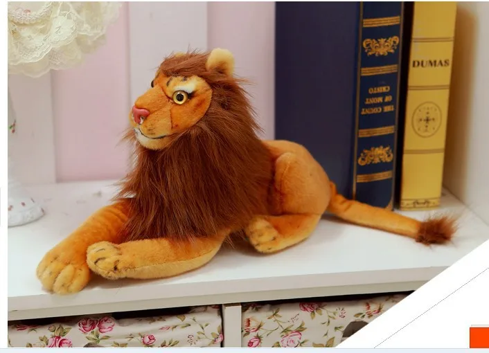

cute small stuffed animal lion plush toys lying lion doll birthday gift about 30cm 2408