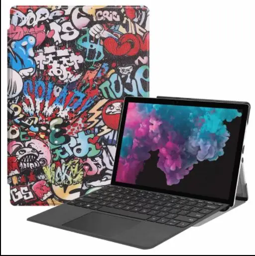 Роскошные кожаные флип Стенд тонкий Обложка, кожаный чехол для microsoft Surface Pro 4 Pro 5 6 12," планшеты 12,3 дюймов+ ручка