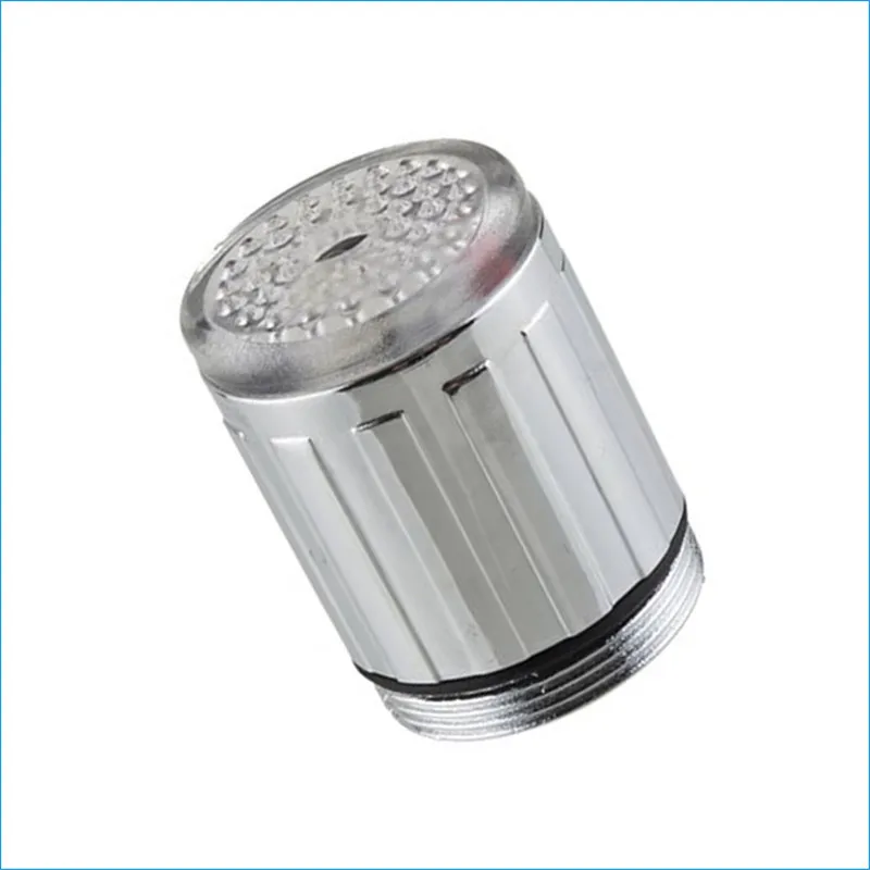 Светящаяся светодиодная подсветка для крана трехцветный аэратор с термостатом 3